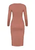 Lenitif Formelle Frauenkleider Teresse K477 braun XL Produktbild-Vorschau 6