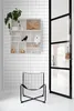 ESTAhome carta da parati piccole tegole bianco e nero 53 cm Anteprima dell’immagine prodotto 3