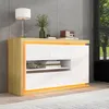 STILVORA Wohnzimmerschrank mit 4 Fächern und Produktbild-Vorschau 3