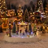 Miniaturowe lodowisko w wiosce świątecznej Luville – Podgląd zdjęcia produktu 6