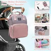 Baby Wickelrucksack mit Babybett - Große Wickeltasche Produktbild-Vorschau 18