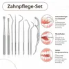 COOL-I® Edelstahl-Zahnstocher Set – 9-teilig, Produktbild-Vorschau 6