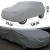 Vodotesný kryt na auto, veľkosť XXL, 540 cm, celoplošné Náhľad obrázku produktu 5