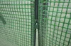 A close-up view of a green mesh material with a zipper. Náhled obrázku produktu
