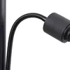 Lindby Stehleuchte Nehemia, schwarz, Glas, Leselicht, 185 Produktbild-Vorschau 7