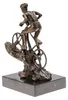 Bronze Skulptur Mountainbike 25cm Biker Radsport Fahrrad Produktbild-Vorschau 6