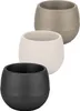 Set di 6 vasi da fiori color tortora Vasi resistenti ai Anteprima dell’immagine prodotto 12