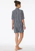 Schiesser Damen Pyjama kurz graphit 38  ST Produktbild-Vorschau 2