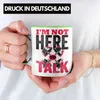 Trendation - I'm Not Here To Talk Gym Tasse Geschenk Produktbild-Vorschau 2