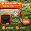 Gardebruk Tuyau d'arrosage Noir 22 m flexible Latex triple Voir les images du produit 5