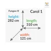 Fungoo Spielturm / Gartenspielhaus CAROL1, mit Rutsche 2,2m Produktbild-Vorschau 12