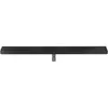 Mexen Flat Wall odtokový žľab nástenný 2 v 1 120 cm, čierna Náhľad obrázku produktu 5