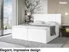 MEBLINI Boxspringbett mit Bettkasten - Gepolstert Produktbild-Vorschau 2