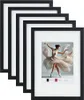 Set Holzbilderrahmen mit Passepartout Elegantes Design Foto Produktbild-Vorschau 1