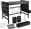 HomeLuxWorld 2-stufiges Mikrowellenregal mit Add Ons, Produktbild-Vorschau 1