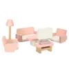 A dollhouse living room furniture set. Podgląd zdjęcia produktu