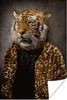 MuchoWow® Poster Tiger - Alt - Anzug 40x60 cm - Plakate für Produktbild-Vorschau 1
