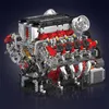 Mould King 10130 Technic Sportwagen Klemmbausteine F488 Rot Produktbild-Vorschau 4