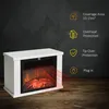 Elektrokamin 34x17x25cm Standkamin 1200W Flammeneffekt Produktbild-Vorschau 4