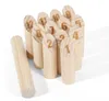 Hebitod Kubb gioco finlandese gioco di lancio in legno Anteprima dell’immagine prodotto 1