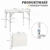 LEADZM 90 x 60 x 70 cm Alu Campingtisch Klapptisch mit Produktbild-Vorschau 2