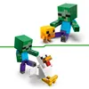 LEGO Minecraft Hühnerreiter - Bauspielzeug - Zimmerdeko zum Produktbild-Vorschau 4