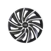 16" Zoll Radkappen Schwarz Silber Radzierblenden Radblenden Produktbild-Vorschau 1