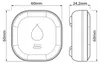 Wassermelder, Wasseralarm GS153 10 Jahre Langzeitbatterie Produktbild-Vorschau 4