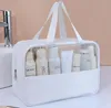 Transparente Reise Kosmetiktasche Große Kapazität Produktbild-Vorschau 3