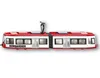 Siku Strassenbahn Modellbahn rot/weiß ; 1895 Produktbild-Vorschau 1
