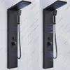 Duschpaneel Edelstahl Duschset Regendusche Massage Produktbild-Vorschau 4