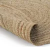 vidaXL Koberec jutový pletený 150 cm kulatý Náhled obrázku produktu 1