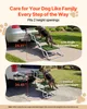 VEVOR Hundetreppe Auto, klappbar, 4-stufig, breite Produktbild-Vorschau 2