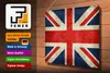 Blechschild Flagge United Kingdom, 40x30 cm, Blechschilder Produktbild-Vorschau 3