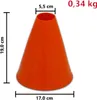 Fahrschul Pylonen für Fahrtraining mit dem Motorrad - 19cm Produktbild-Vorschau 5