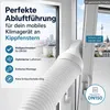 Klimanlage Kippfenster Auslass Adapter für 150mm Schlauch Produktbild-Vorschau 2