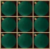 Set van 9 kerstbaldecoraties, groen, met sneeuwvlokken, Productafbeelding-voorbeeld 1