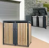 ML-Design Mülltonnenbox 2er für 2 Tonnen 240L 132x80x116,3 Produktbild-Vorschau 1