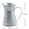 Deko Kanne Zink-Optik 7 x 10 cm Tisch-Deko Vase Kerzenhalter Milchtopf DIY Tisch-Deko Hochzeit Geburtstag Party-Deko Dekoration Produktbild-Vorschau