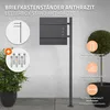 ML-Design voľne stojaci stojan na poštové schránky, Náhľad obrázku produktu 2