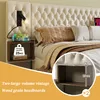 Flieks Polsterbett 180x200cm mit USB und Leselampe, Produktbild-Vorschau 8