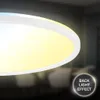 Stropní světlo Plochý LED panel Stmívatelný Dálkové Náhled obrázku produktu 5
