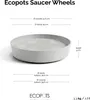 Untersetzer Ecopots mit Rollen Kunststoff Ø 41,6 cm H 9 cm Produktbild-Vorschau 5