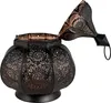 Orientalische Laterne Metall Lamis Schwarz 30cm | Produktbild-Vorschau 3
