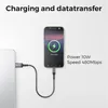 deleyCON 0,30m Micro USB Kabel USB-A auf Micro USB Adapter Produktbild-Vorschau 6