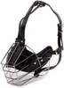 Muselière en métal pour chiens Muselière en cuir pour gros Voir les images du produit 2