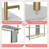 Bestier105,5cm Industrie-Regal Wandmontiertes 3-stufiges Produktbild-Vorschau 4