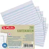 Herlitz Karteikarte A8 lin. ws Bl.Engel 100 eingeschweißt Produktbild-Vorschau 3