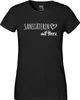 Huuraa Damen T-Shirt Sanitäterin mit Herz XL Black Bio Produktbild-Vorschau 2