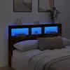 Best Möbel LED-Kopfteil mit Ablage Räuchereiche 160x17x102 Produktbild-Vorschau 5